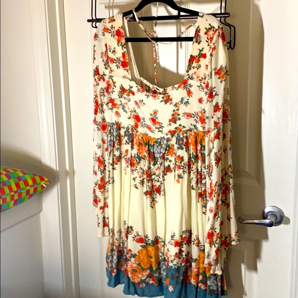 Free people bell sleeve dress